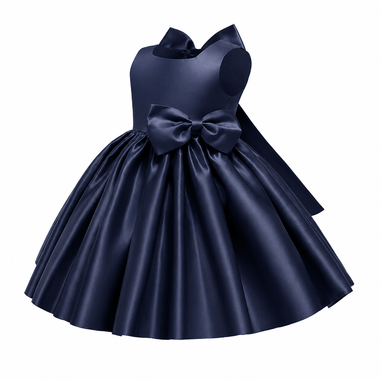 Meisjeskleding Meisjes Feestjurk Fien - blauw
