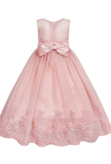 Meisjeskleding Meisjes Feestjurk Blossom - oudroze
