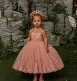 Meisjeskleding Feestjurk Blossom - oudroze