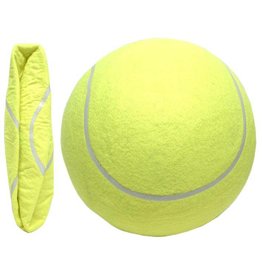 Tennisbal groot opblaasbaar 23 cm.