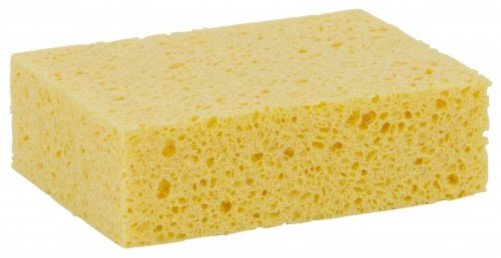 Viscose Huishoud Spons 14x11x3,5cm.