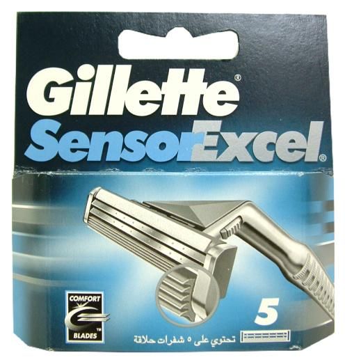 Gilette Sensor Excel 5stuks mesjes
