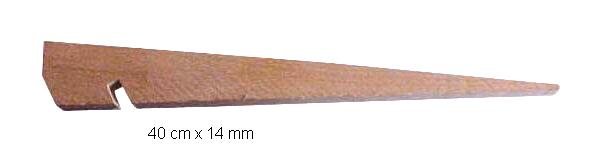 Tentharing Hout 40cm. 14mm.
