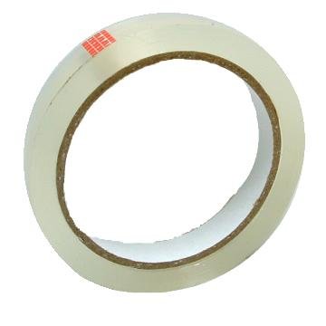 Plakband Transparant 66mtrx15mm grote kern