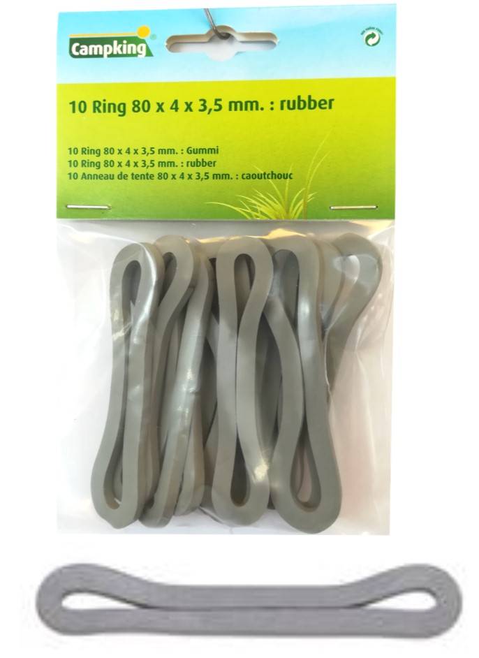 Rubberring 80x4x4mm. zak a 10 stuks