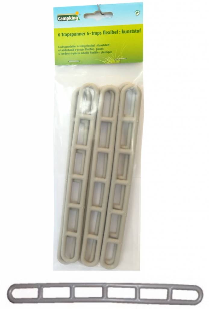 TrapSpanner Grijs Flexibel zak a 6 stuks