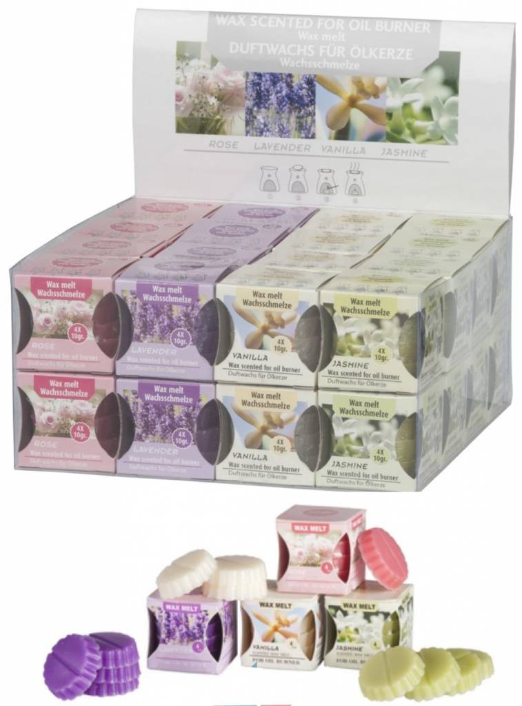 Geurwax 4x10gr 4 Ass Geur Voor Oliebrander Groothandel Karssen