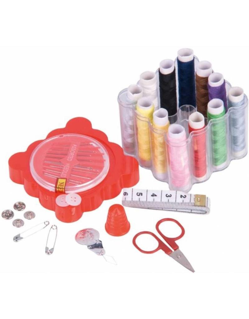 Naaigarnituurset 39 delig in koker