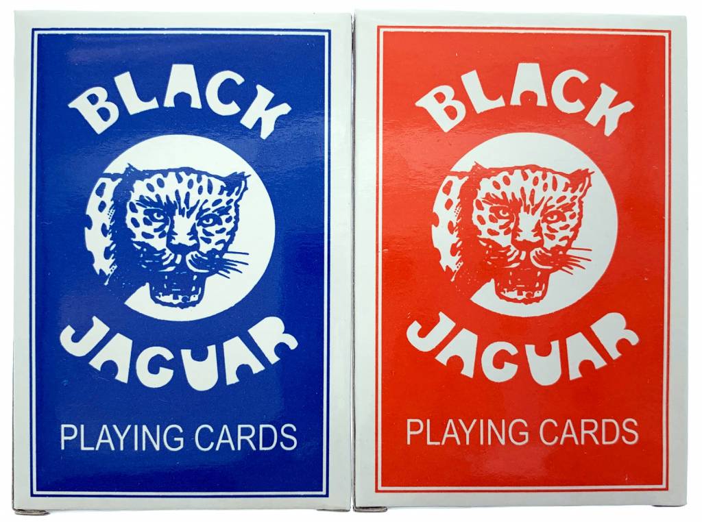 Speelkaarten Duo Set Black Jaguar