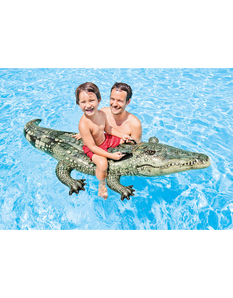 Intex Krokodil Realistic Ride On 170x86cm. 3jaar+