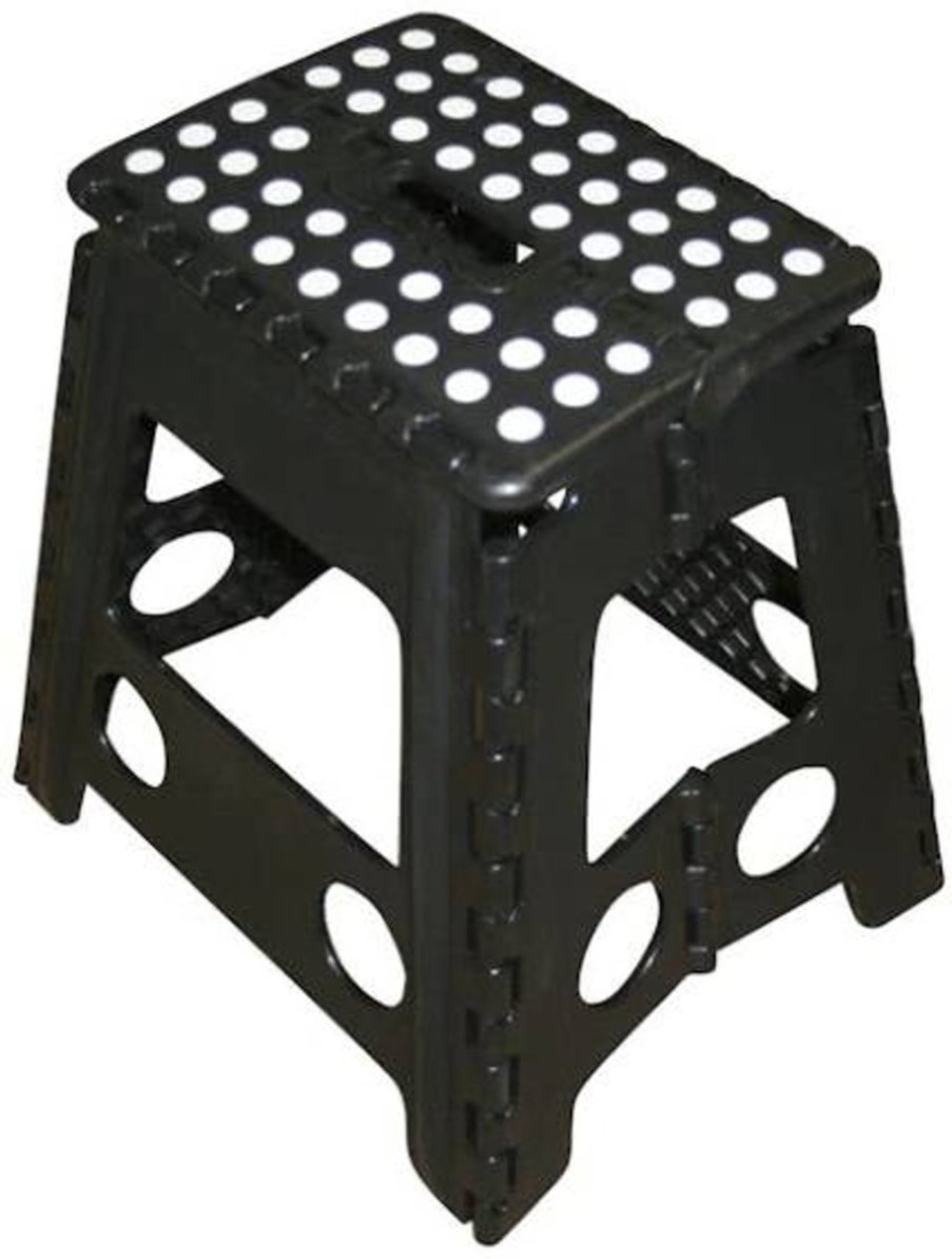 Opvouwbare Kruk 29x22x39cm. geschikt tot 120 kilo