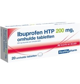 Healthy Ibuprofen 200mg 10 tabletten