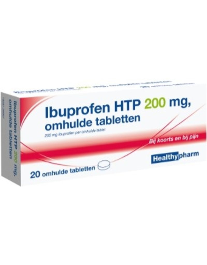 Healthy Ibuprofen 200mg 10 tabletten