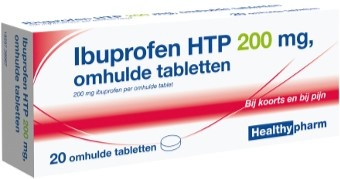 Healthy Ibuprofen 200mg 20 tabletten