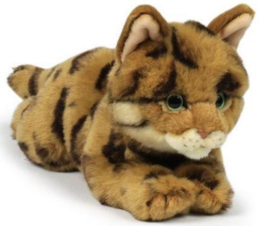 WWF Pluche Bengaalse Kat 22cm.