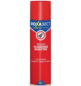 Roxasect Spray tegen Vliegende Insecten 400ml.