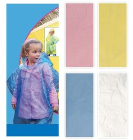 Poncho voor Kinderen 4 assorti kleur