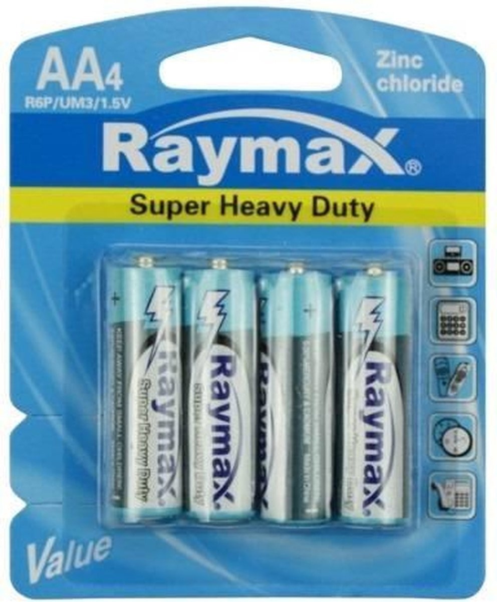 Raymay Batterij 4xAAA Penlite Zink