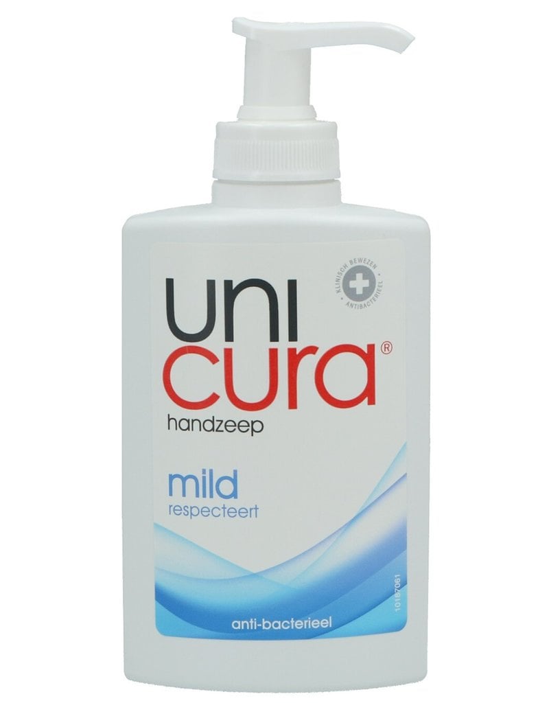 Unicura Handzeep Mild Respect 250ml Pump Antibacterial