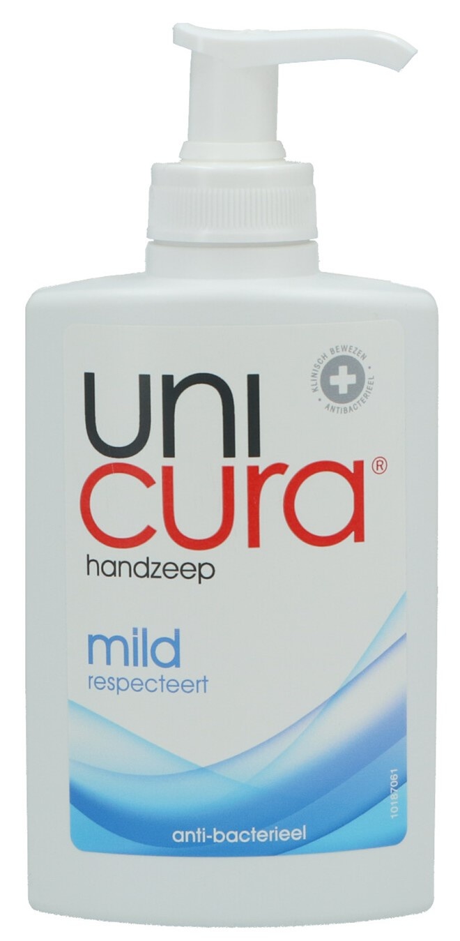 Unicura Handzeep Mild Respect 250ml Pump Antibacterial