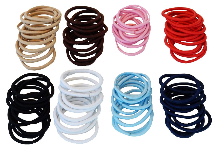 Gekleurde Elastiekjes Dik 12st assorti kleur