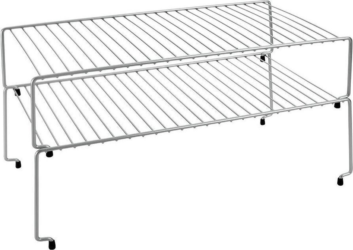 Metaltex Serviesrekje Sky Stapelbaar 47cm. Metaal