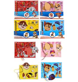 Paw Patrol Rijgpuzzel 33x26x1cm. 4 assorti design