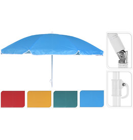 Strandparasol 180cm 4 assorti kleur