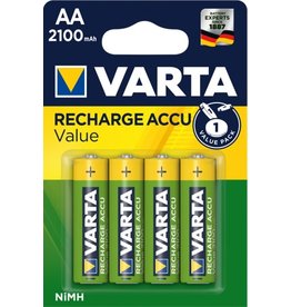 Varta Oplaadbare Batterij AA 4 stuks 2100mAh