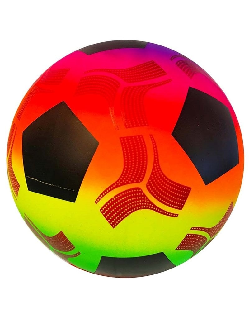 Plastic Voetbal Rainbow 230mm