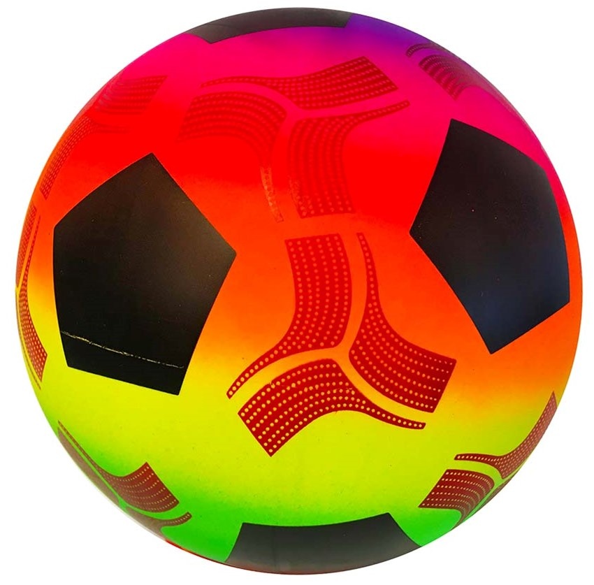 Plastic Voetbal Rainbow 23cm