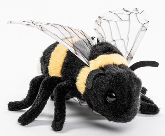 Pluche Bij 17cm.