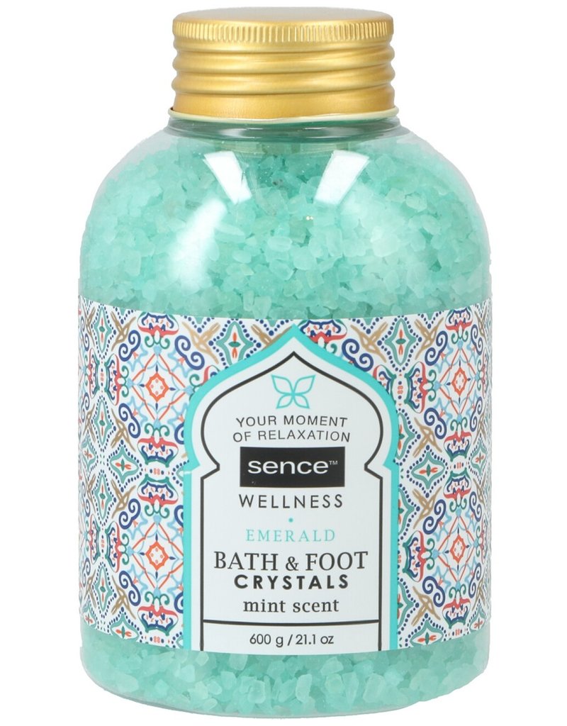 Sence Of Wellness Bath&Foot Crystals Emerald 600gr
