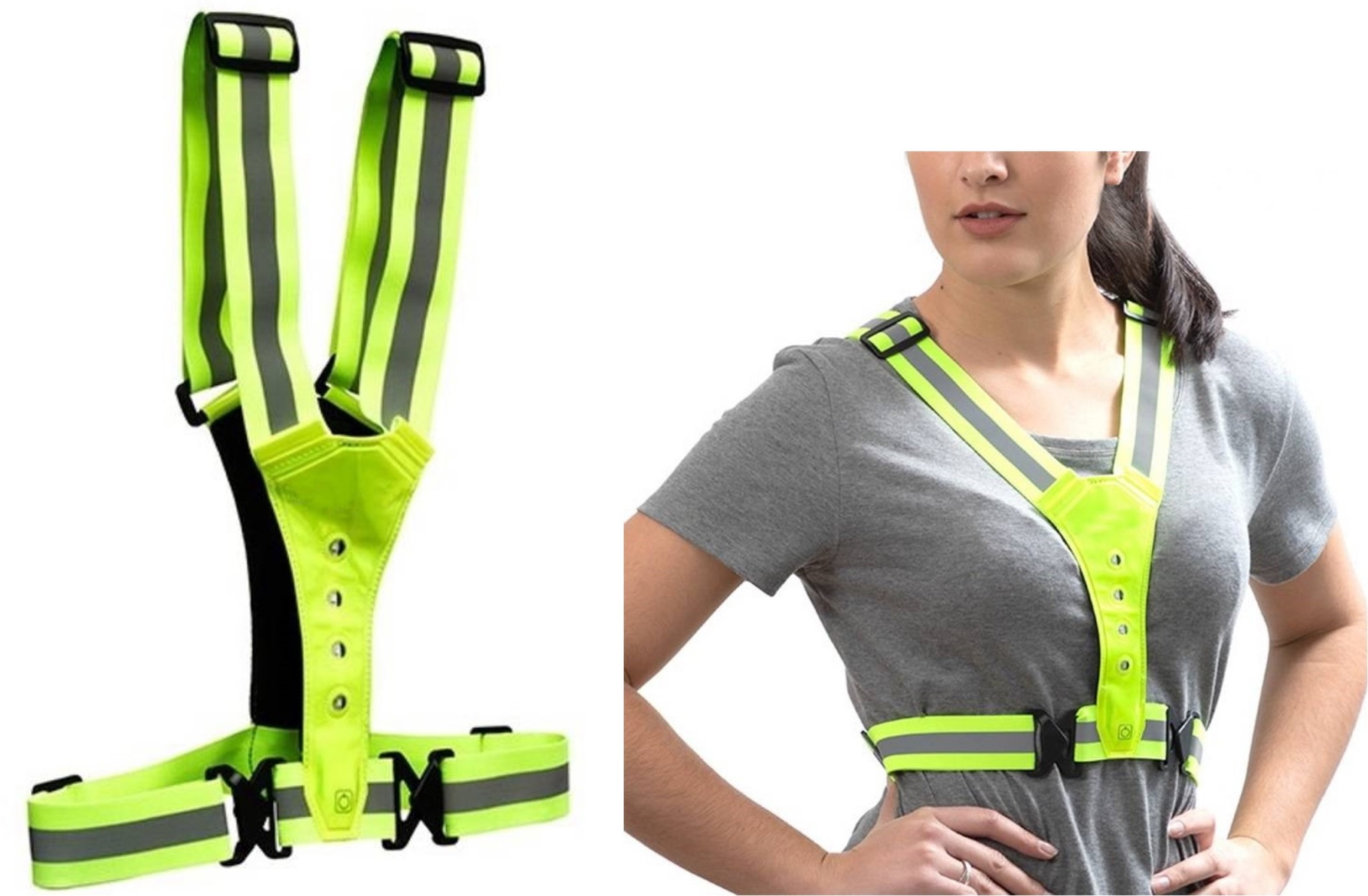 LED Reflecterende Veiligheidsvest One Size