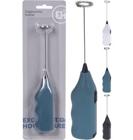 Cappucinoklopper 20cm. ⌀4cm 3 assorti kleur