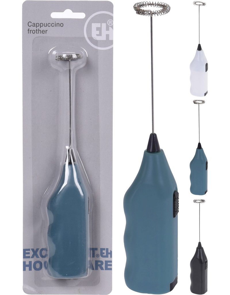 Cappucinoklopper 20cm. ⌀4cm 3 assorti kleur