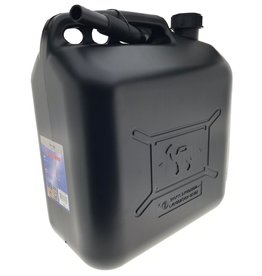 Jerrycan 20 liter zwart