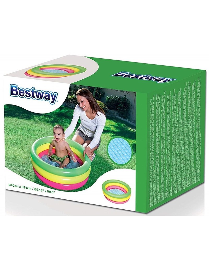 Bestway Kinderbad Rond Summer Ø70x24cm