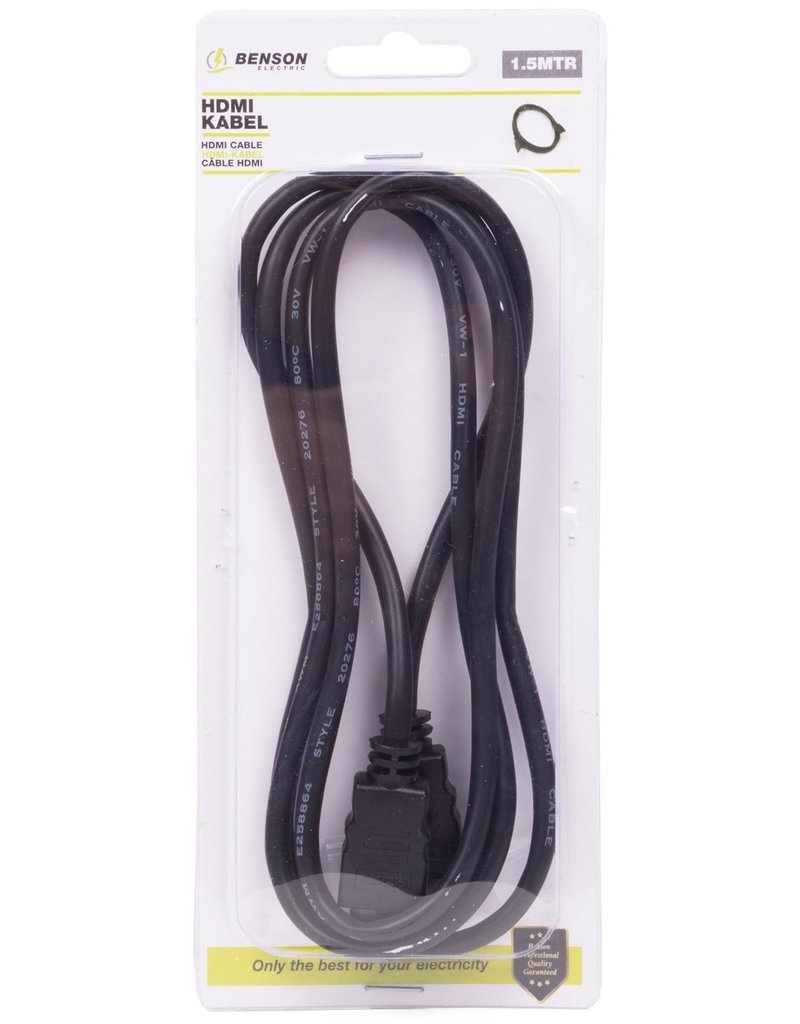 Hdmi Kabel 1,5 meter Versie 1.3B B/C