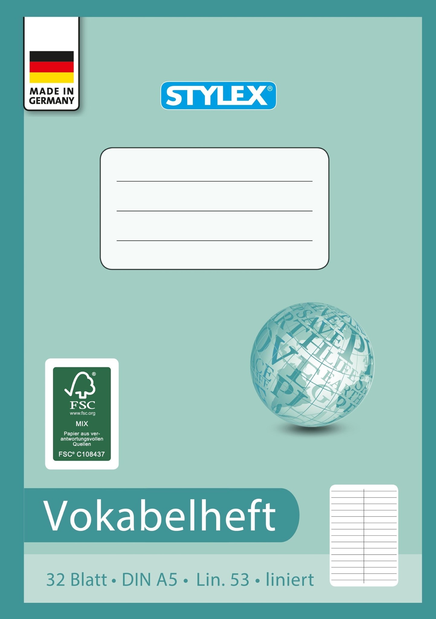 Schrift A5 32 pagina's