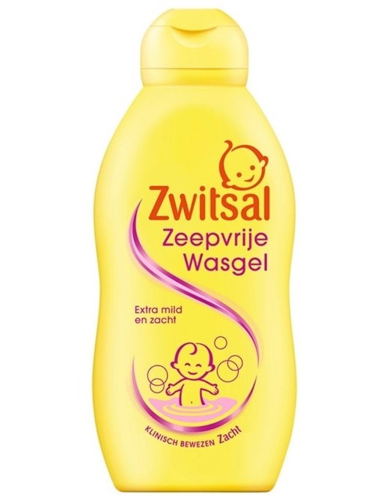 Zwitsal Zeepvrije Wasgel 200ml.