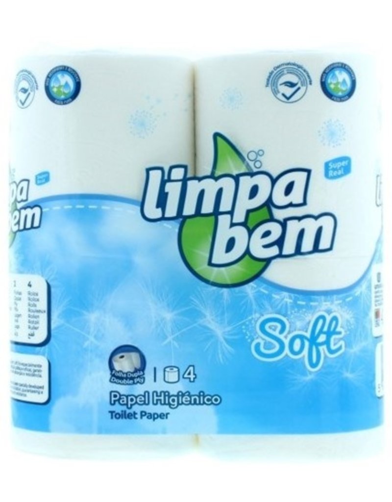 Limpa Bem Toiletpapier Soft 4 rol