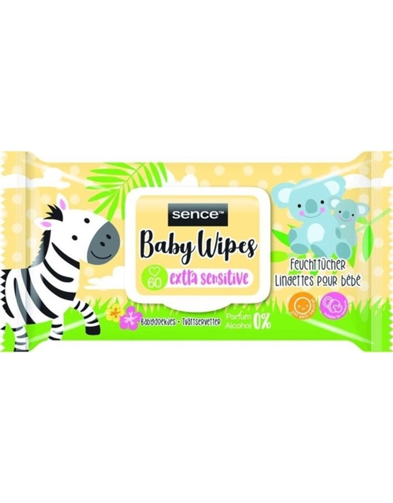Sence Baby Wipes Sensitve 60 stuks