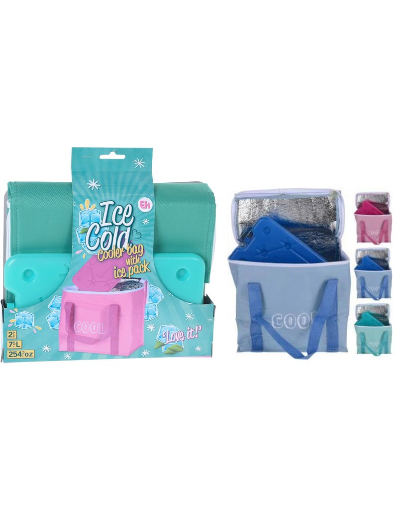 Cool Koeltas 7,5 liter met koelelement 3 assorti kleur