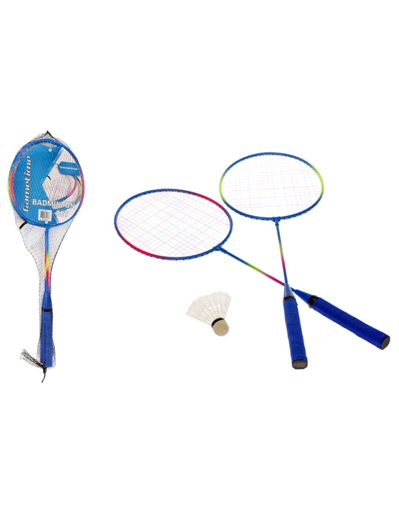 Badmintonset met shuttle 61,5cm. 3 delig