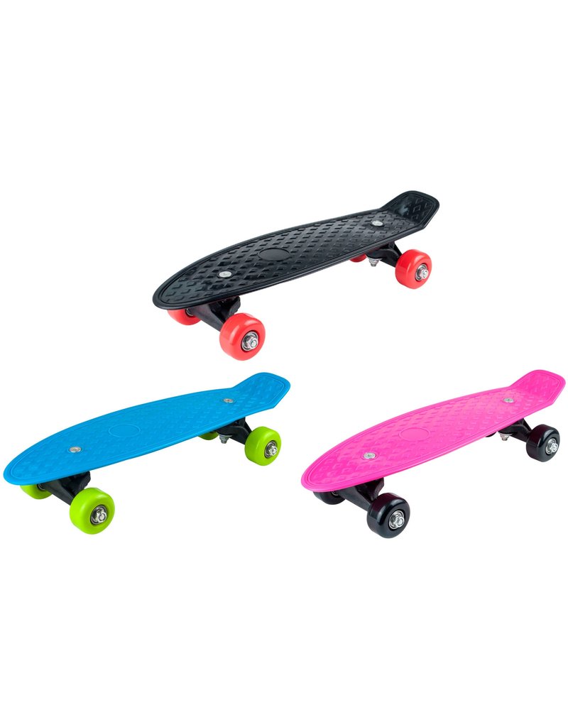 Skateboard 42cm. 3 assorti kleur