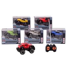 RC Auto met afstandbediening schaal 1:43 6 assorti