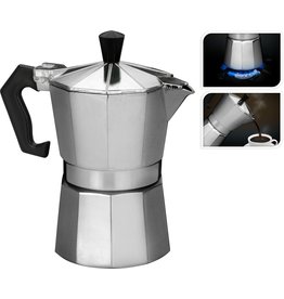 Percolator 330ml RVS voor 6 kopjes