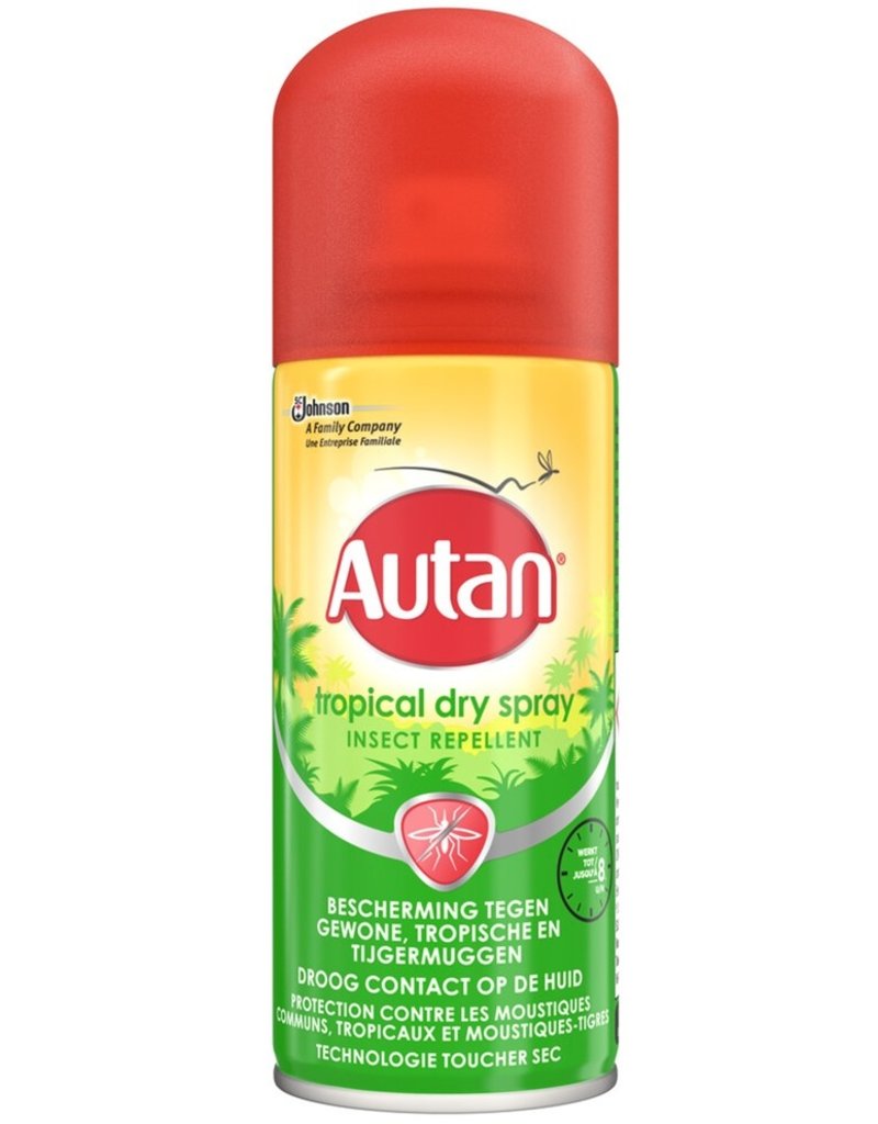 Autan Insectenspray Tropical Dry Spray 100ml