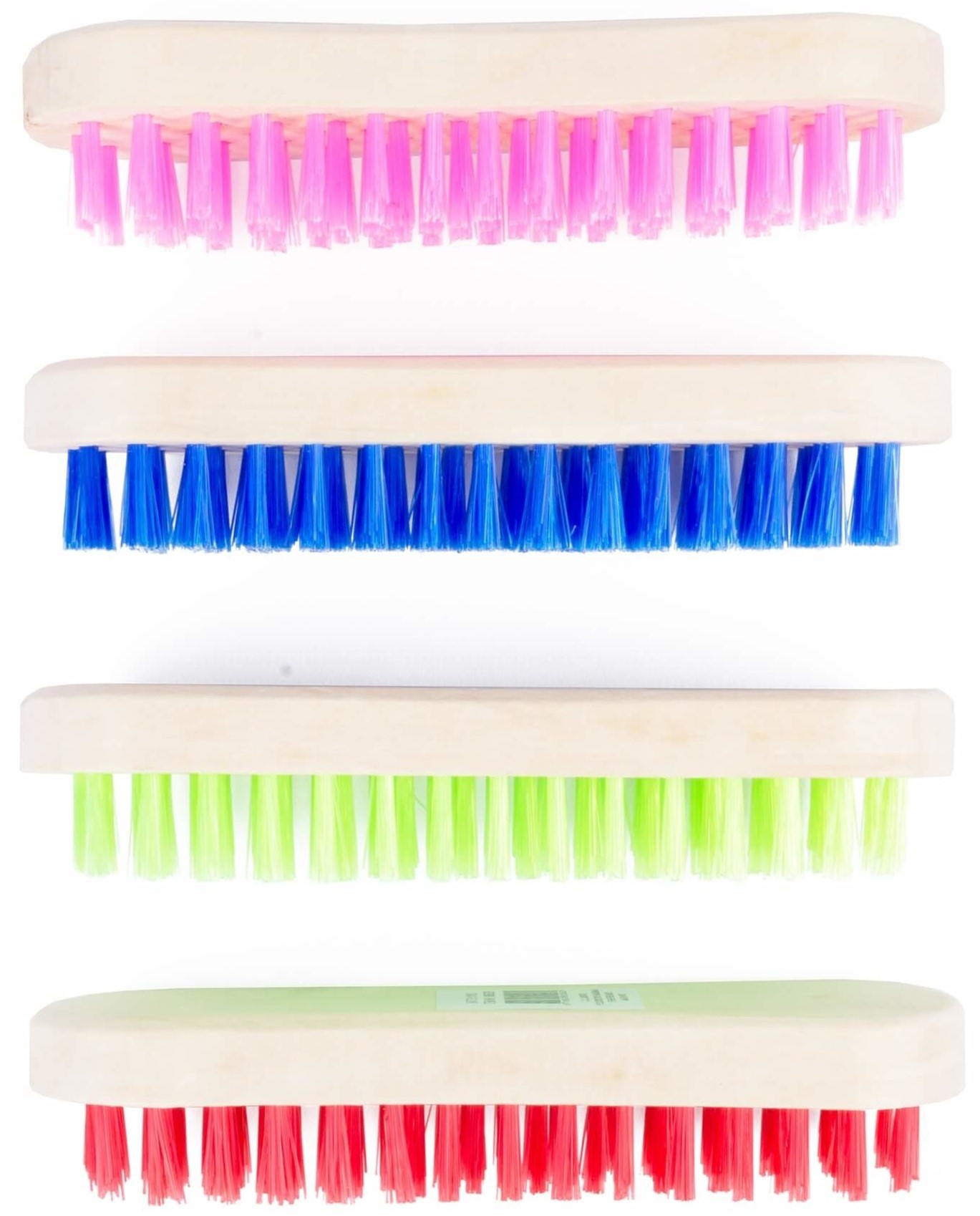Schrobborstel 16cm. assorti kleur